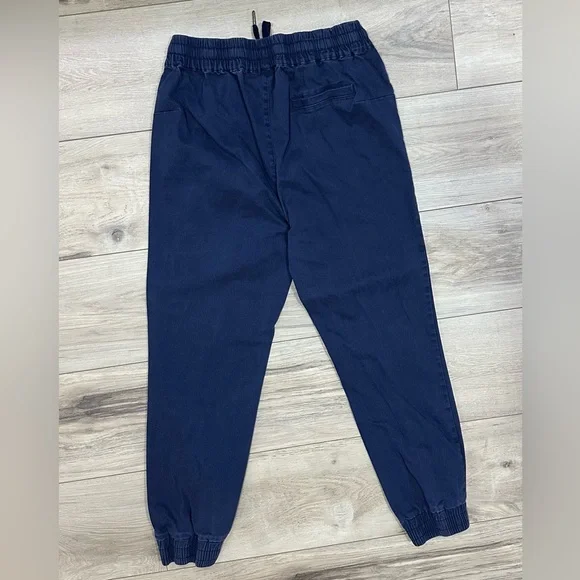 Women's Navy Jogger Chinos - Picture 2 of 4